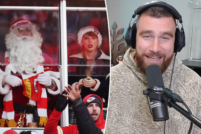 Exclusive : Travis Kelce Got This Special Christmas Gift From Taylor Swift’s Brother Austin: ‘Which Made Him Feel Like a Child’...