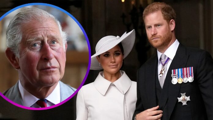 Exclusive : Speaking with Meghan Markle and Prince Harry makes King Charles 