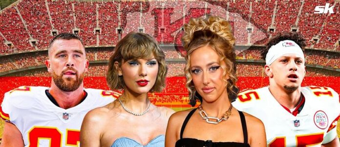 Exclusive: Brittany Mahomes sparks fan speculation with Taylor Swift expected to miss Travis Kelce making history: 