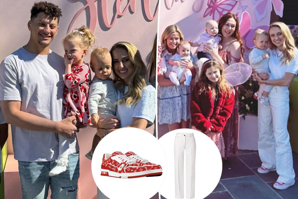 At the Butterfly Tea Party, Patrick And Brittany Mahomes celebrate their daughter Sterling's third birthday And Jokes Of Impregnating Brittany Mahomes Same Night...