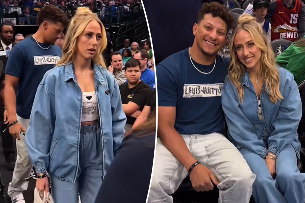 Breaking News: Patrick Mahomes BLOCKS his wife Brittany's detractors for dressing their date in a $10,850 crystal crop top "Leave her alone; it's none of your business. She can wear whatever she wants!"