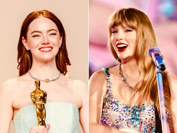 Exclusive: EMMA STONE SHOUTED OUT A TAYLOR SWIFT SONG IN HER OSCARS SPEECH...