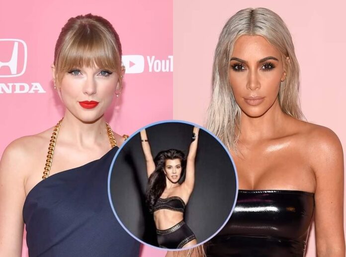 Birds Of The Same Feathers Flocks Together: Kourtney Kardashian defends her sister Kim Kardashian's criticism and jealously of pop sensation Taylor Swift on social media, citing a few examples: Twitter and Instagram...