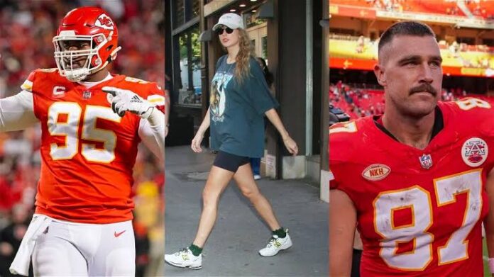 NFL fans criticized Travis Kelce’s girlfriend