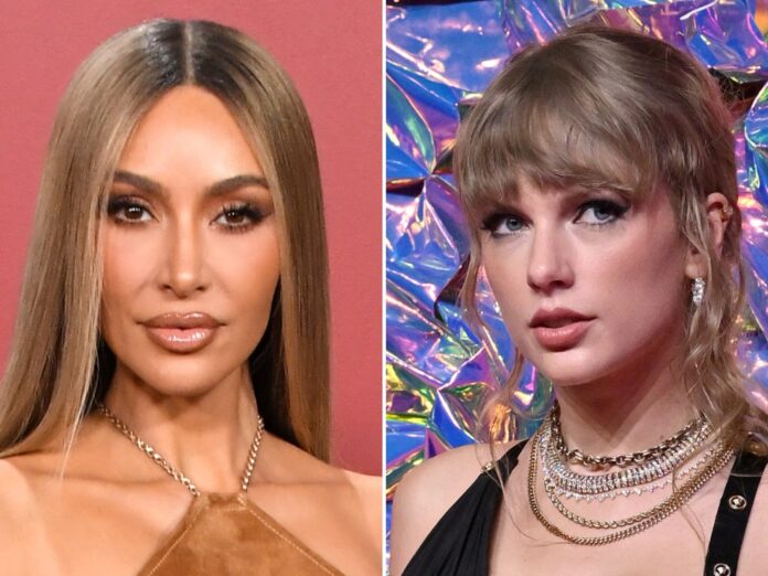 Taylor Swift Fans Declare War on Kim Kardashian, for Saying she’s in Love with ‘Travis kelce ‘...