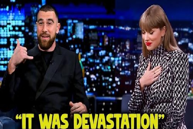 Watch::Emotional moment as Travis Kelce says in an interview “Taylor Swift Made me a Different Man”…watch Taylor Swift blushing...