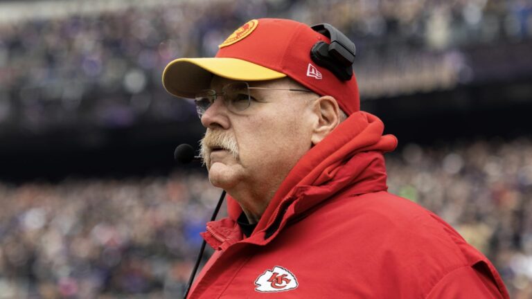 Andy Reid reacts to the picture of Baby Andy Reid on his Twitter page...