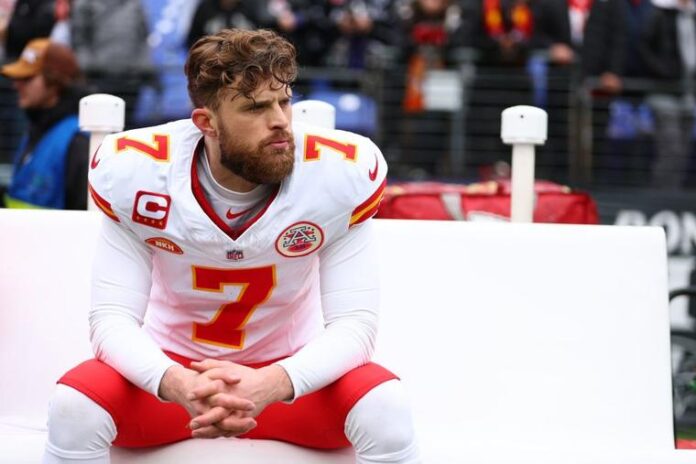 Exclusive: Harrison Butker Teary-eyed, the kicker for Kansas City, abruptly announced his retirement in response to the NFL's decision to suspend him due to his viral graduating address, 