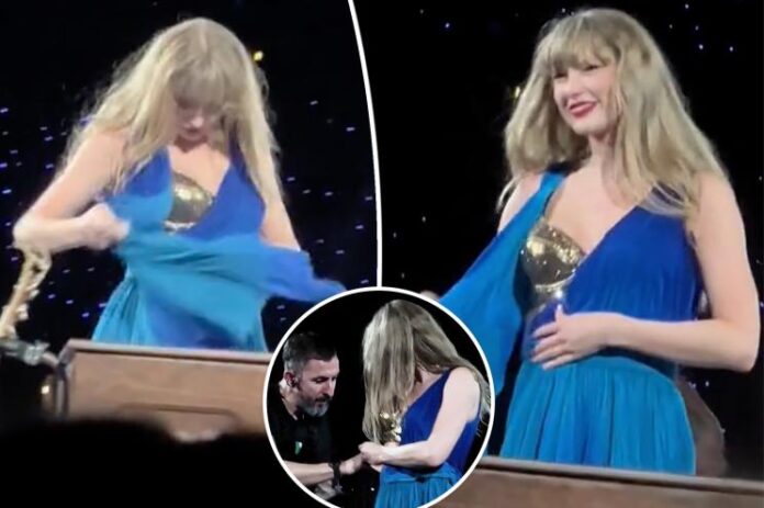 News Update: Taylor Swift handles mid-Eras Tour wardrobe malfunction like a total pro: ‘She’s so human’