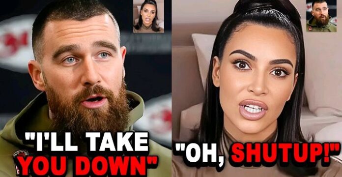 News Update: Travis Kelce Of The Kansas City Chiefs challenges And Blasts Kim Kardashian For Criticizing, Insulting And Disrespecting His Most Beloved lover, Taylor Swift....