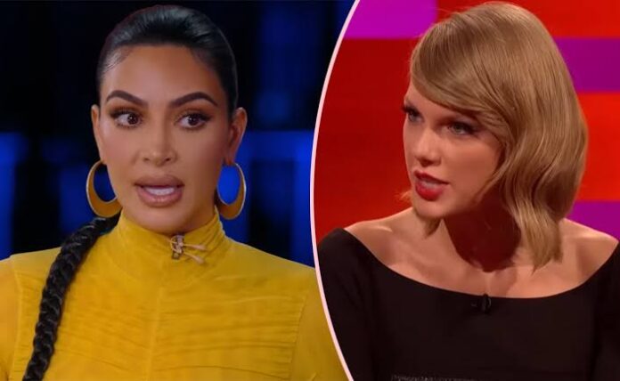 Taylor Swift Hit Back At Kim Kardashian, Quoting that : She wants my relationship with Travis Kelce to be trashed and broken. If you are a fan of mine and you want my relationship to continue and stand strong, let me hear you say a big YES!”