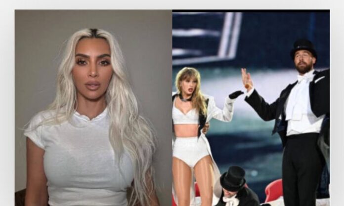 Kim Kardashian blows hot. Claimed what Taylor Swift did by bringing Travis Kelce on stage is pure nonsense, reckless and irresponsible and she’s going to regret it. Do you think she’s right or jealous?