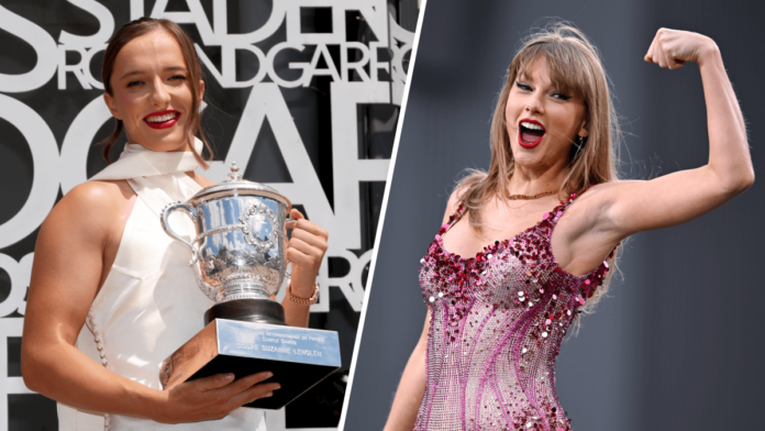 Taylor Swift Brings Iga Swiatek To Tears After Giving French Open Champion Surprise Hand Written Note At Eras Concert...