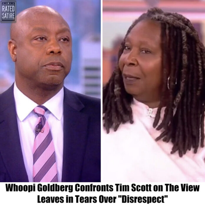 Breaking News: Whoopi Goldberg Confronts Tim Scott on The View, Walks Out Crying “He Disrespected Me”...