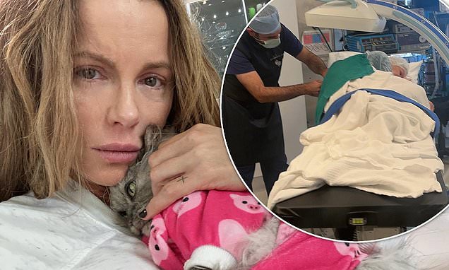 Kate Beckinsale Says She Had Health Crisis That Made Her Vomit 'Copious Amounts of Blood' amid 'Stress and Grief which led her to ...see more