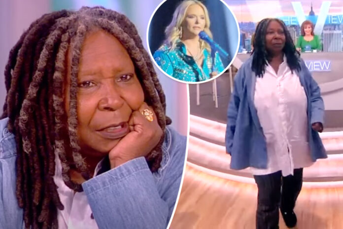 'I'm leaving y'all!': Whoopi Goldberg walks off ‘The View’ set amid heated debate over Miranda Lambert's concert