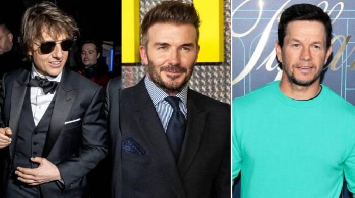 Tom Cruise leans on David Beckham amid Brad Pitt feud