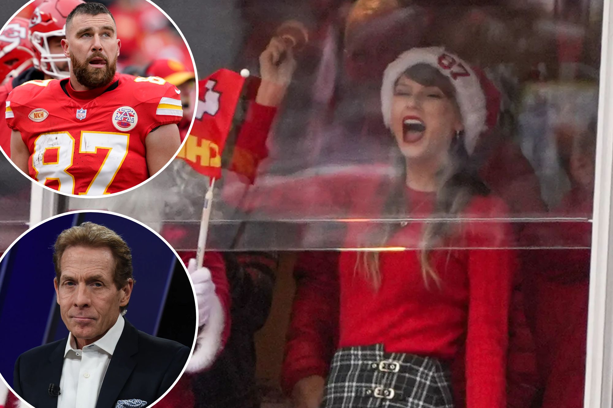 CONTROVERSY: Skip Bayless Calls for Taylor Swift NFL ‘Ban’ Over Travis Kelce Romance: ‘TOO DISTRACTING AND TOXIC’To’ for Games...