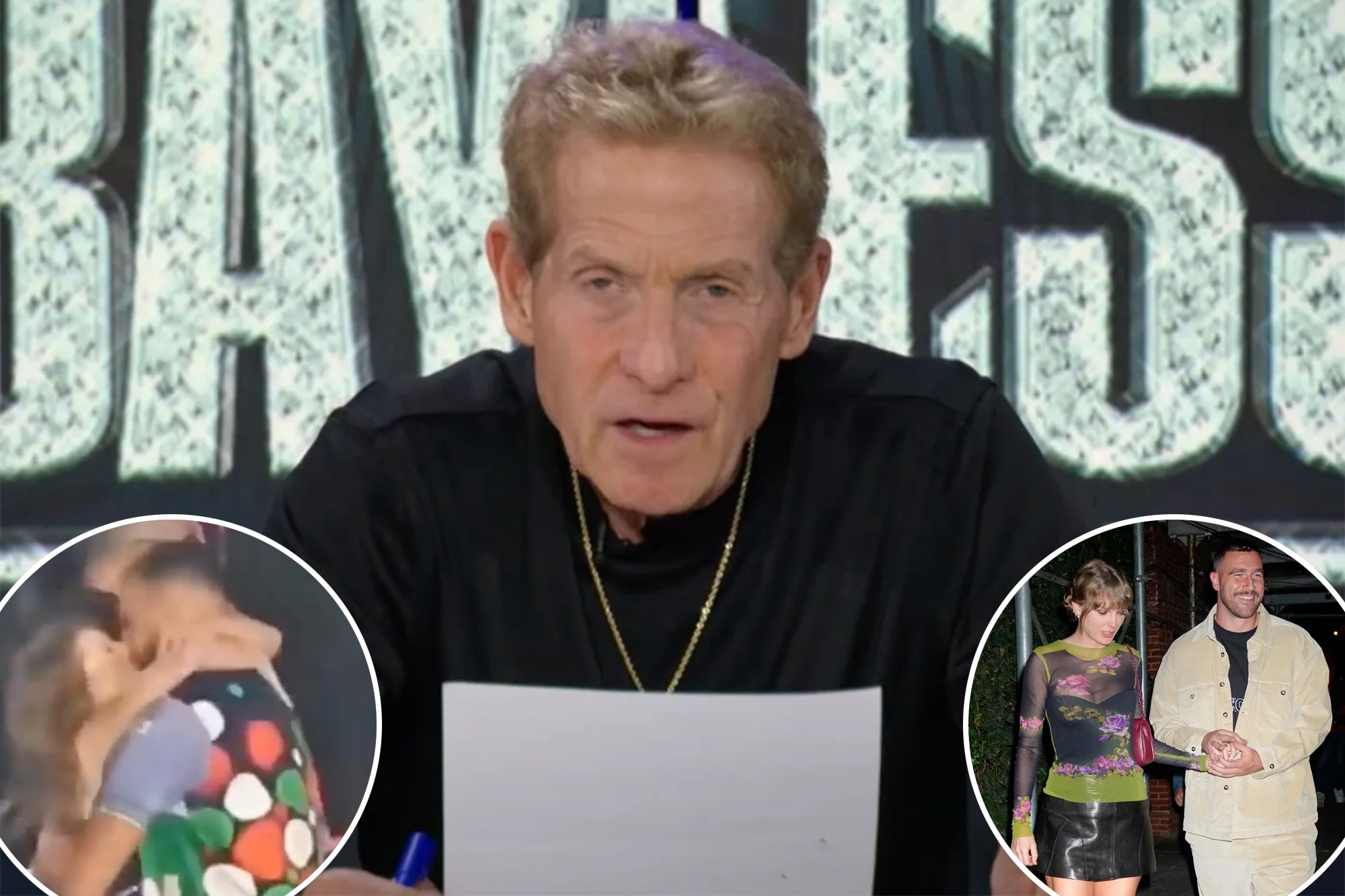 CONTROVERSY: Skip Bayless Calls for Taylor Swift NFL ‘Ban’ Over Travis Kelce Romance: ‘TOO DISTRACTING AND TOXIC’To’ for Games...