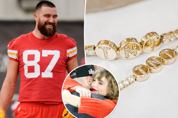 News Flash: Travis Kelce First Talked Taylor Swift and Friendship Bracelets 1 Year Ago While Making Them for NFL Buddies...