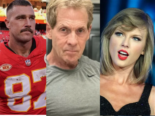 CONTROVERSY: Skip Bayless Calls for Taylor Swift NFL ‘Ban’ Over Travis Kelce Romance: ‘TOO DISTRACTING AND TOXIC’To’ for Games...