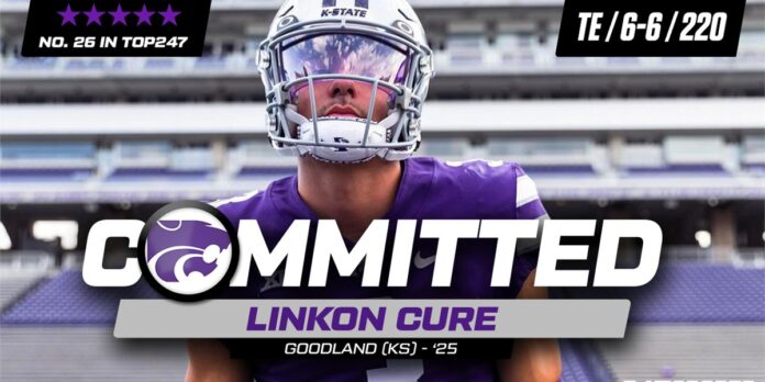 Exclusive: Kansas State football recruiting: Five-star Linkon Cure commits as Wildcats land highest-ranked prospect ever...